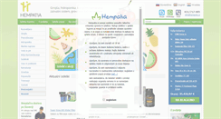 Desktop Screenshot of hempatia.si